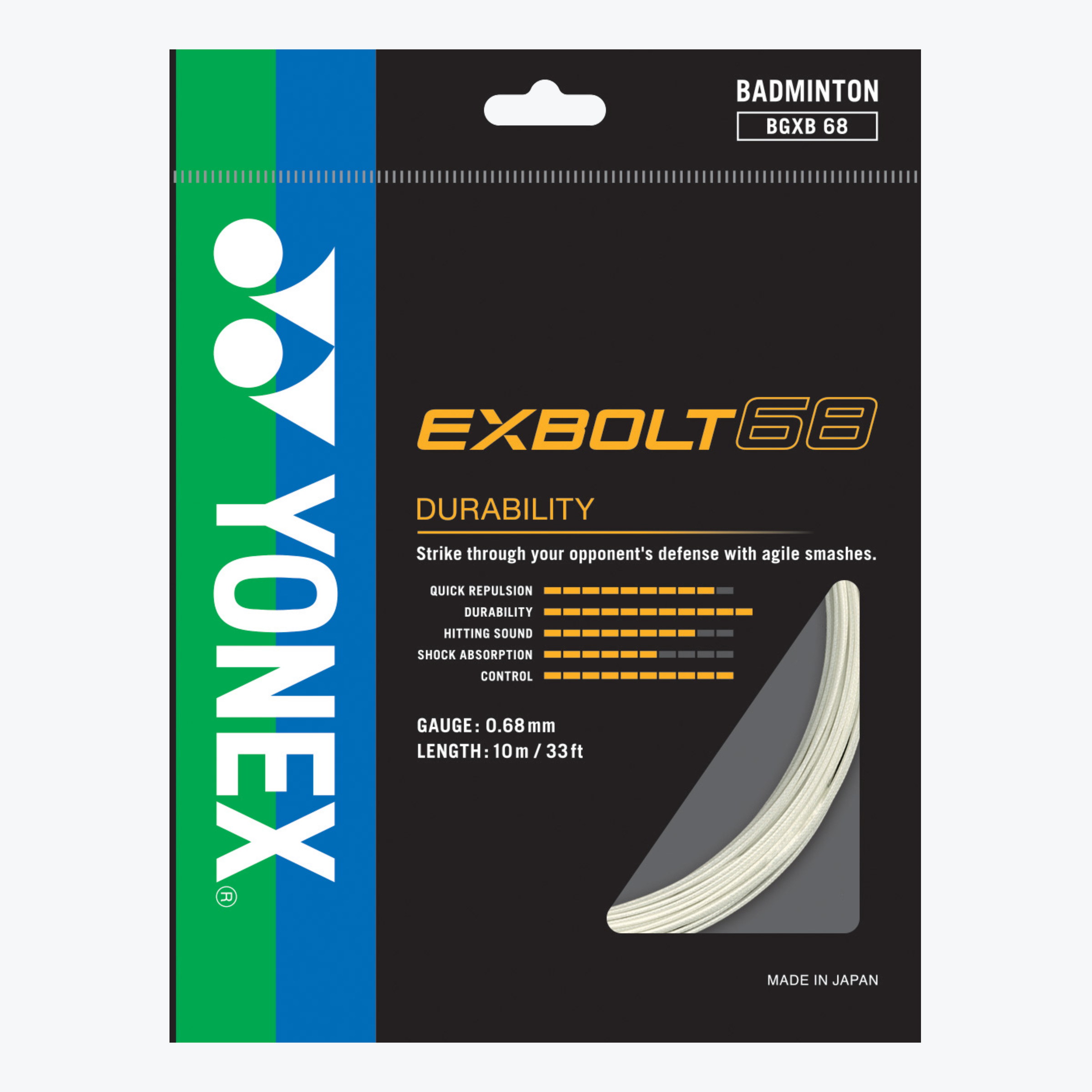 Yonex EXBOLT 68 200 m Badmintonsträng - Bild 3