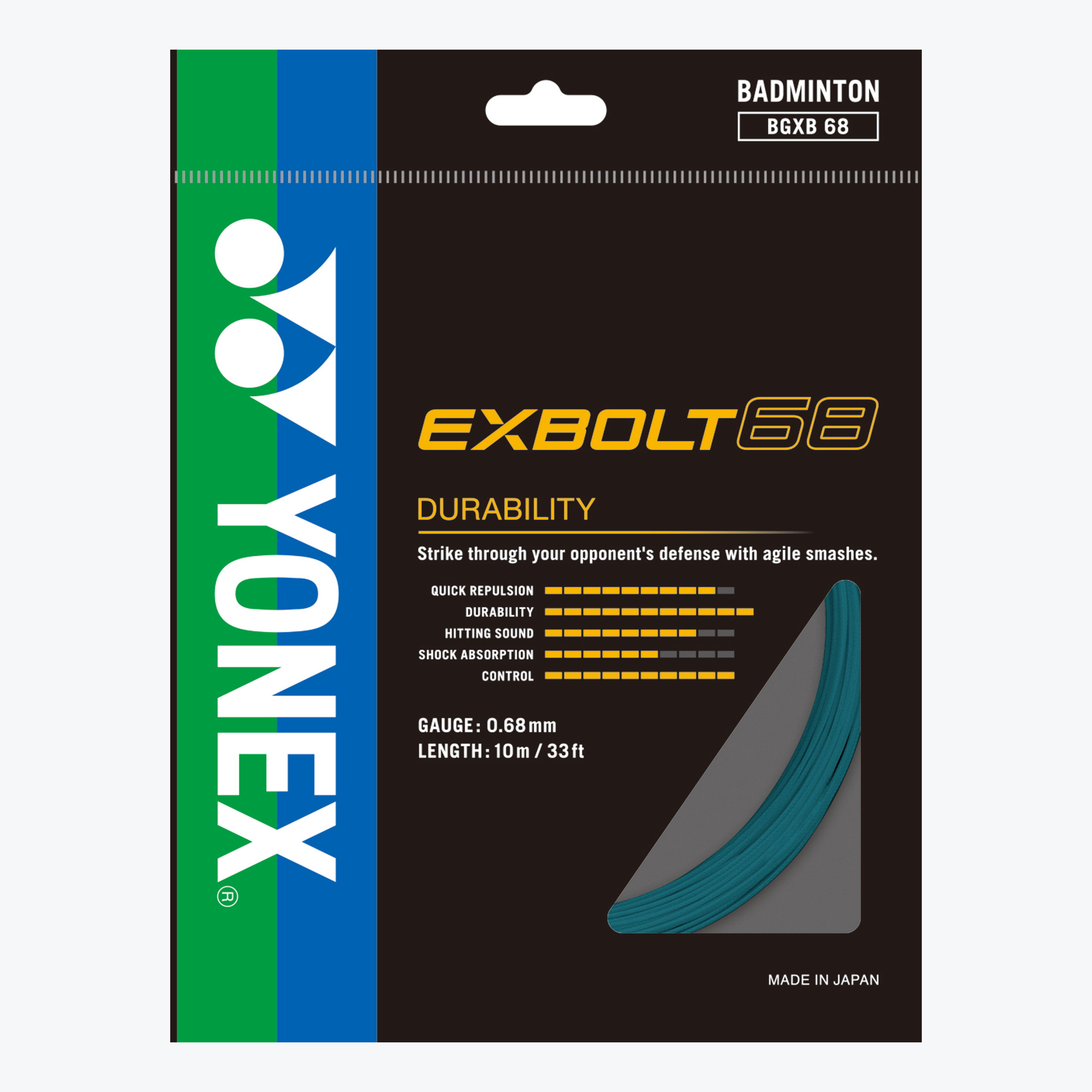 Yonex EXBOLT 68 200 m Badmintonsträng - Bild 2