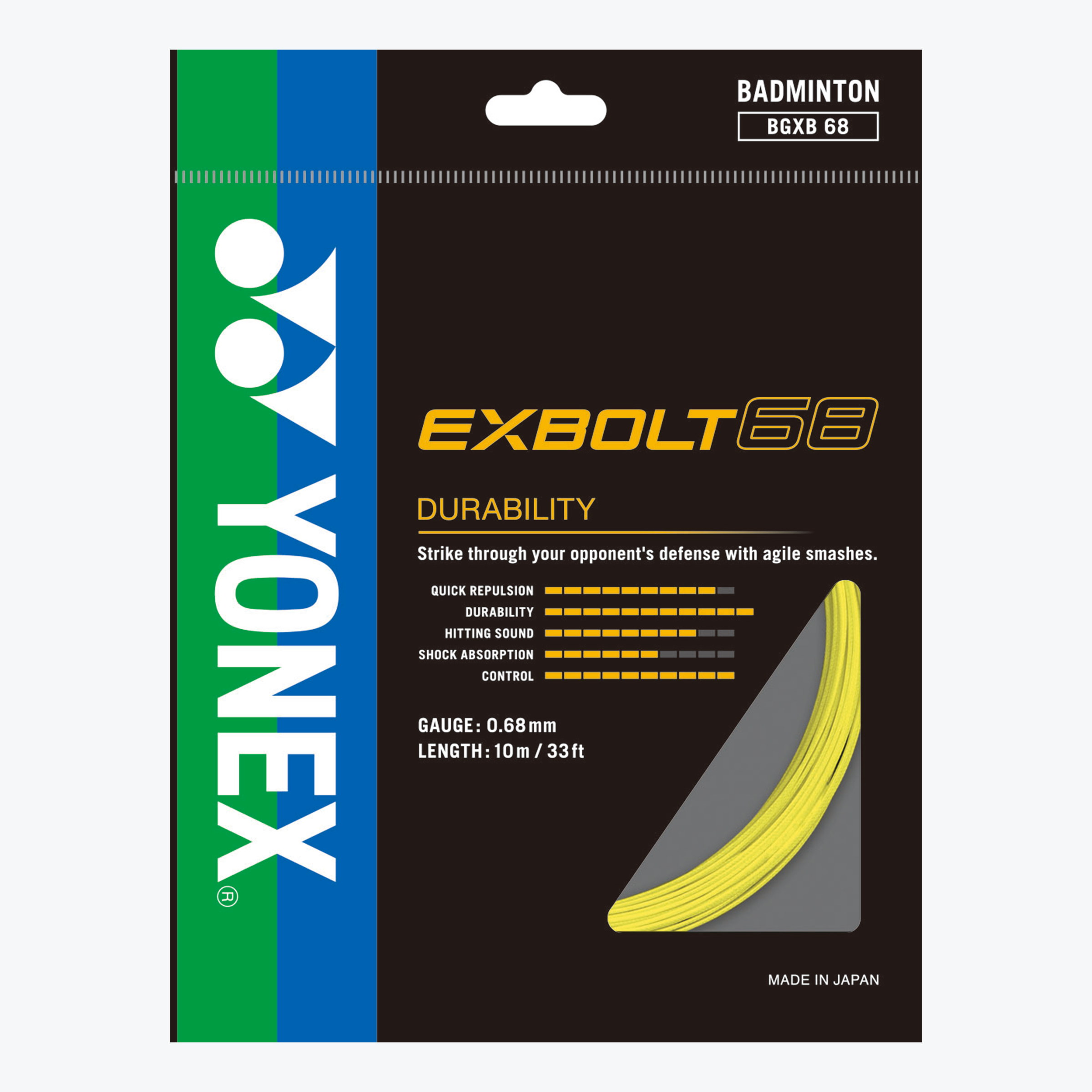 Yonex EXBOLT 68 200 m Badmintonsträng - Bild 4